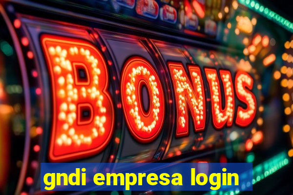 gndi empresa login